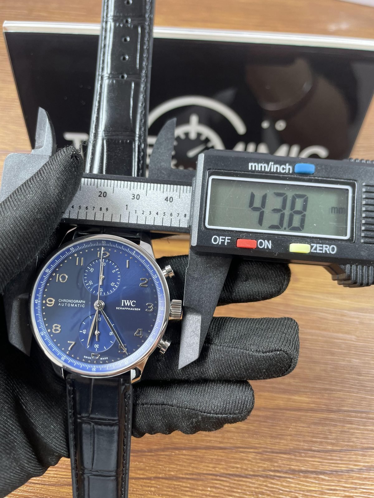 IWC Portugieser IW371601 replica exhibition back C 69355 27 jewels and 6233742 style markings