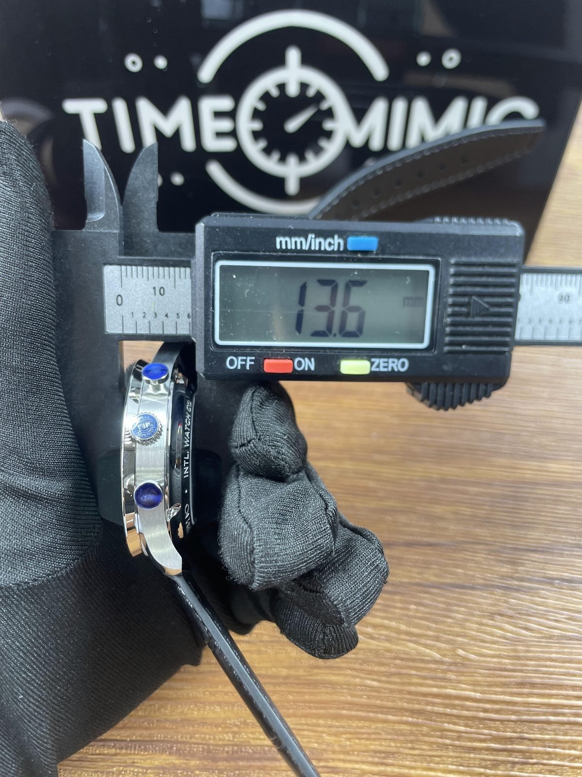 IWC Portugieser IW371615 replica pictured thickness about 13.6 millimetres