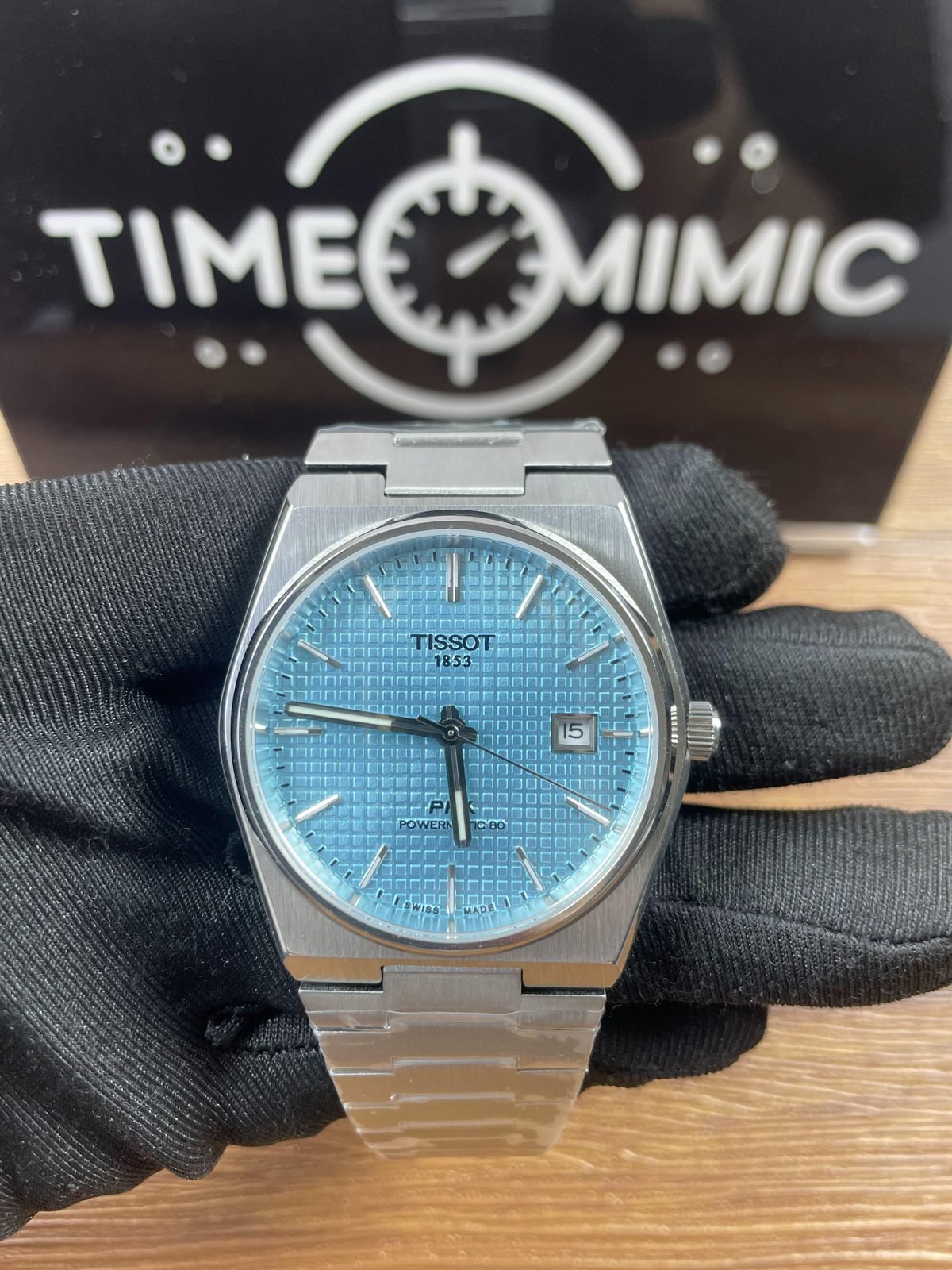 Tissot PRX T137-407-11-351-00 replica watch QC detail image 1