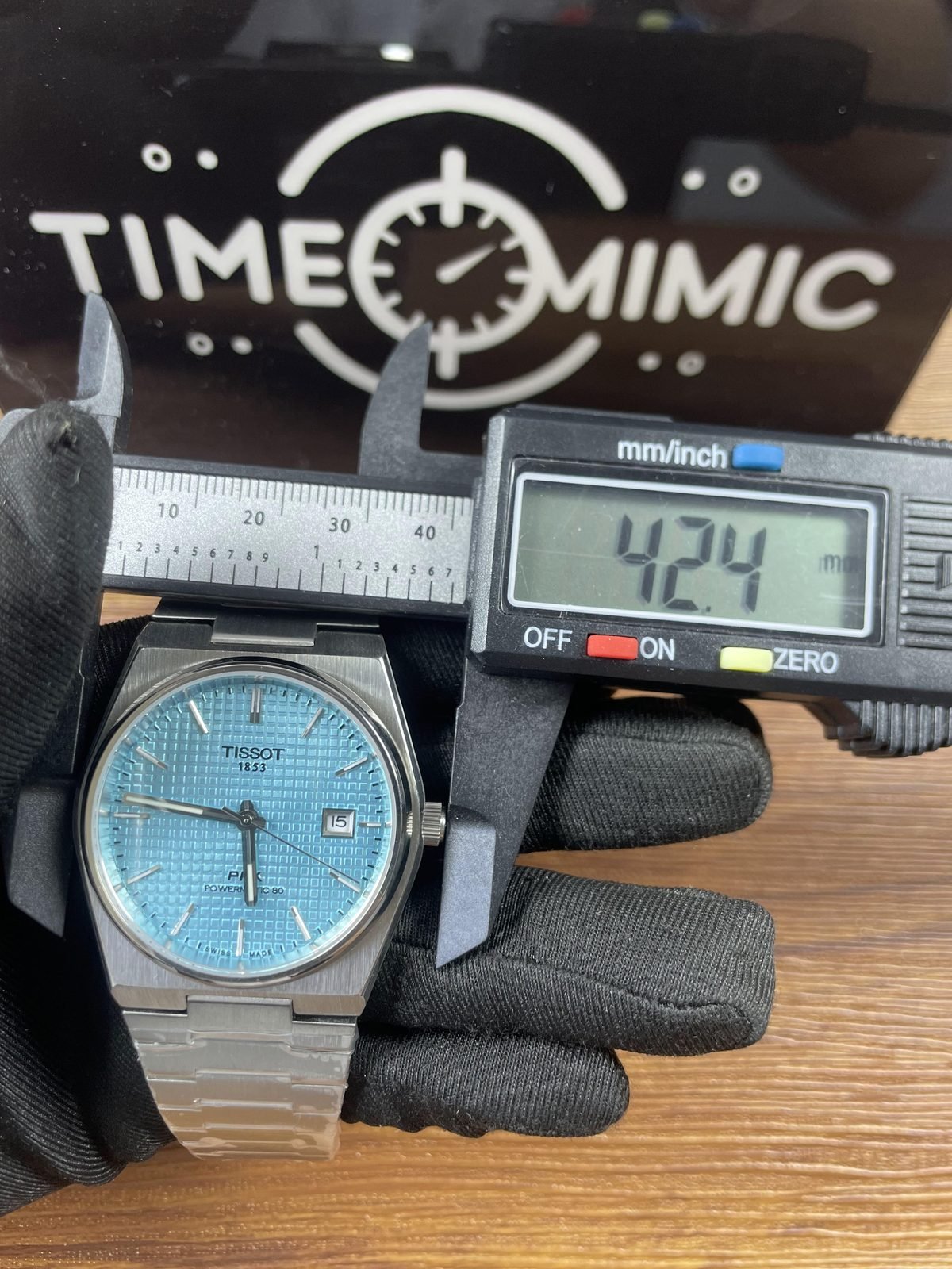Tissot PRX T137-407-11-351-00 replica watch QC detail image 5