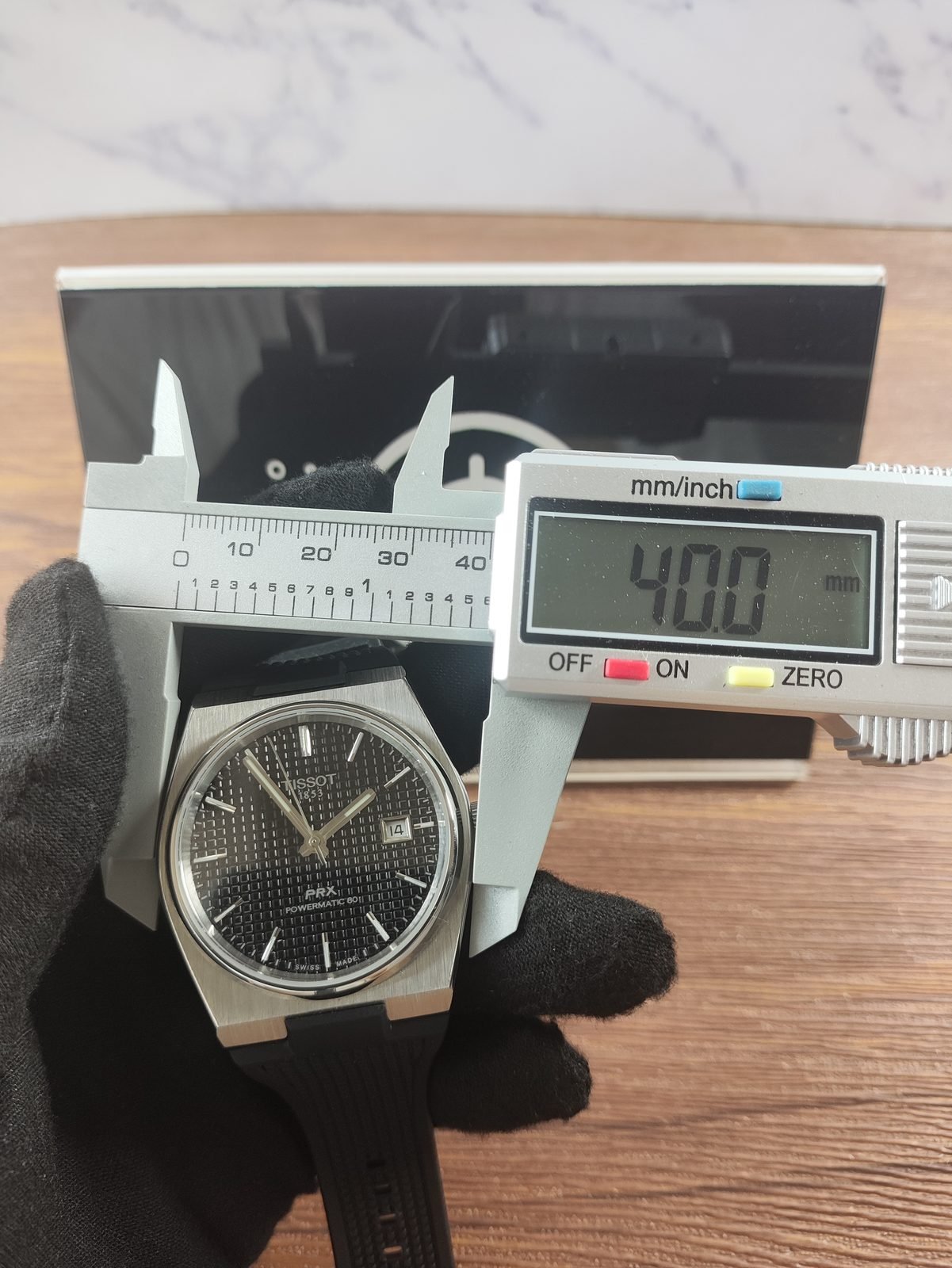 Tissot PRX T137-407-17-051-00 replica watch QC detail image 2