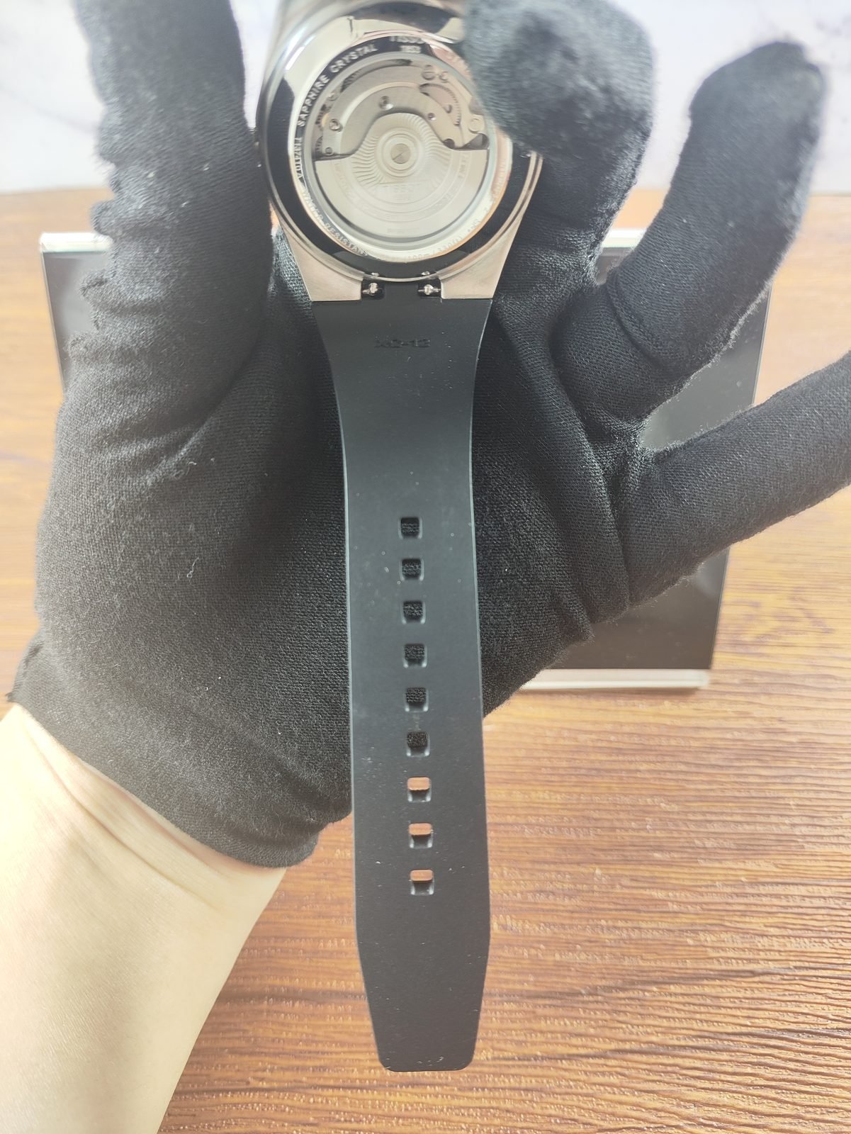 Tissot PRX T137-407-17-051-00 replica watch QC detail image 9
