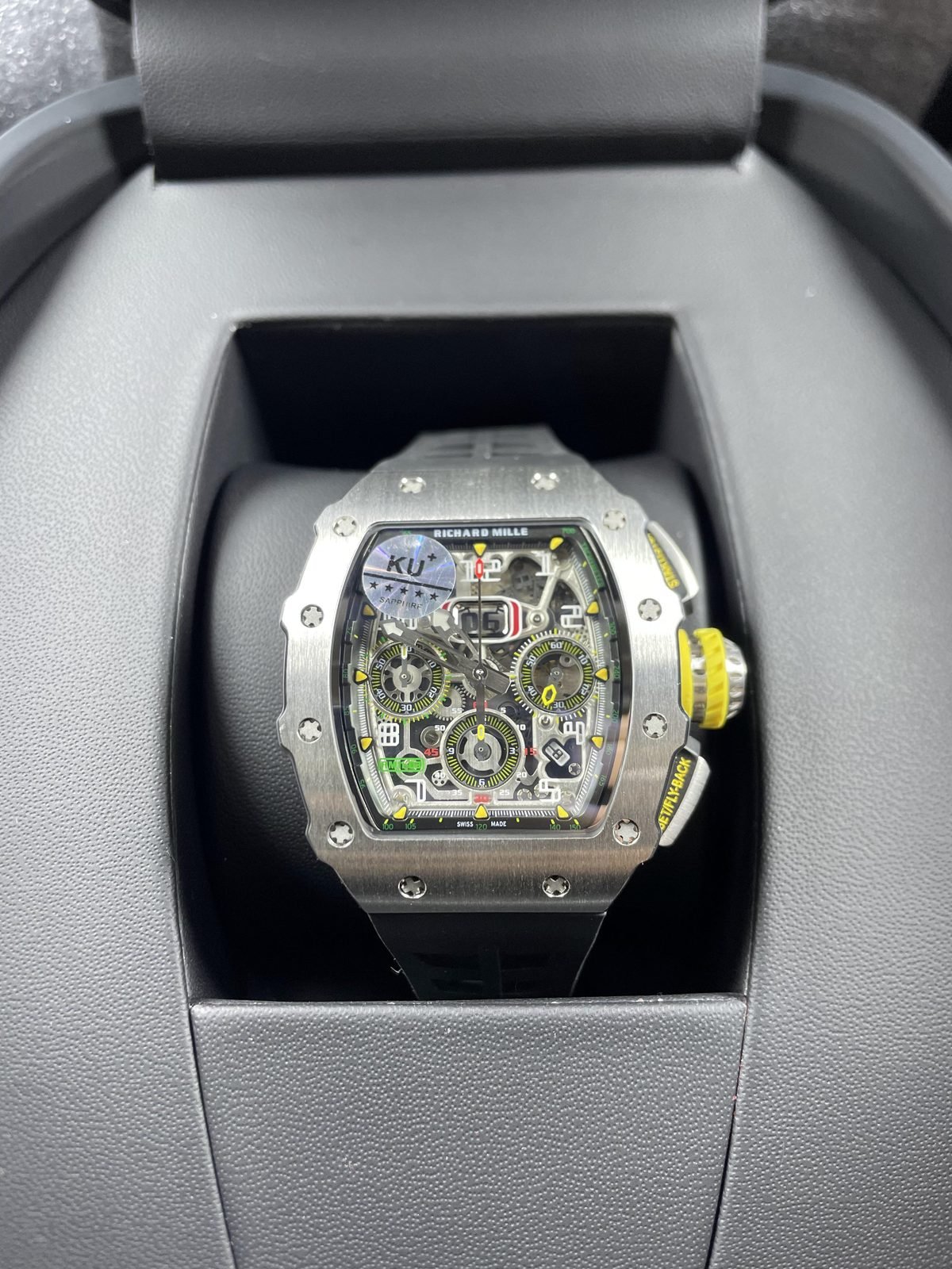 Richard Mille RM RM11-03 replica watch QC detail image 1