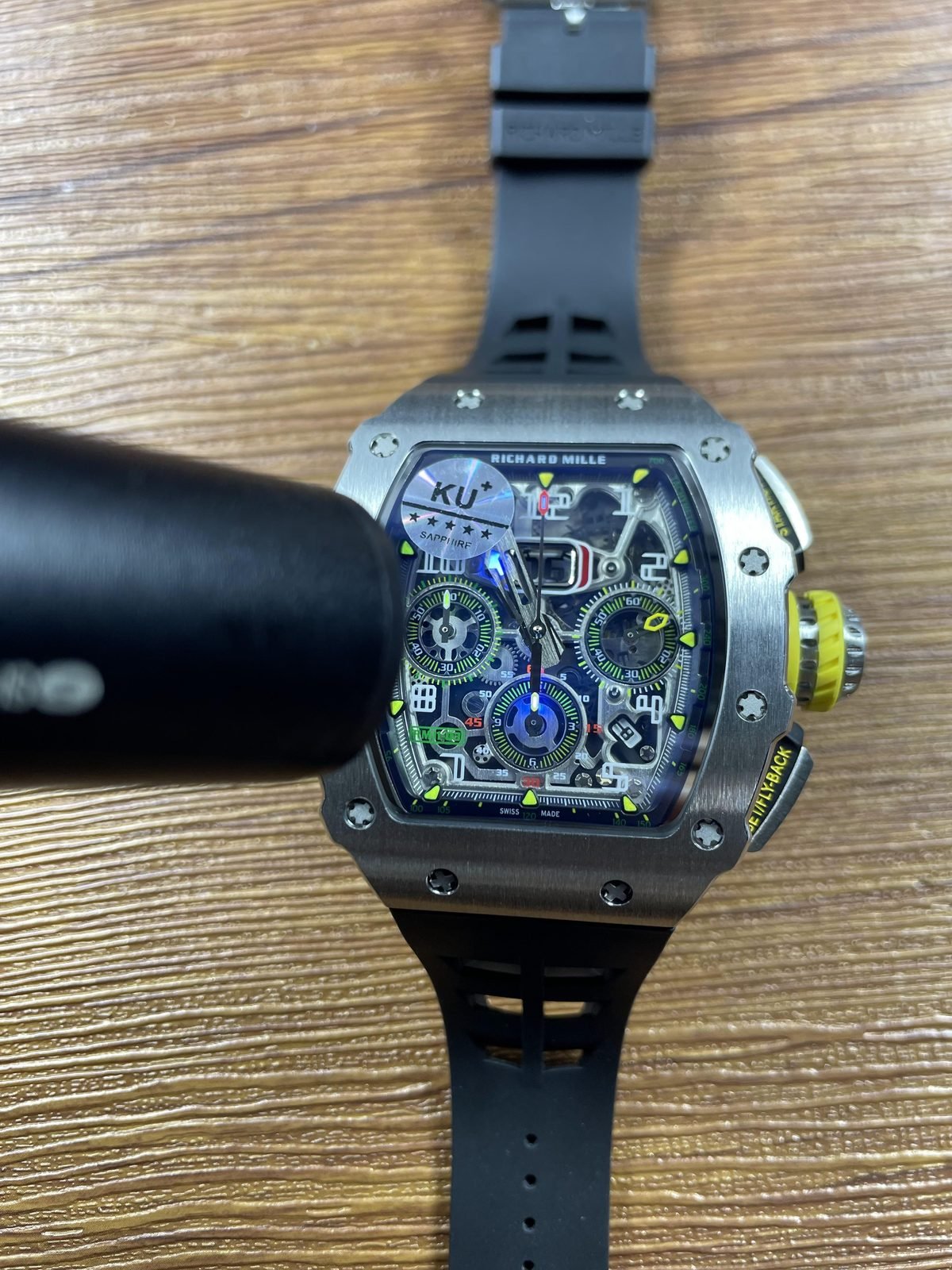 Richard Mille RM RM11-03 replica watch QC detail image 8