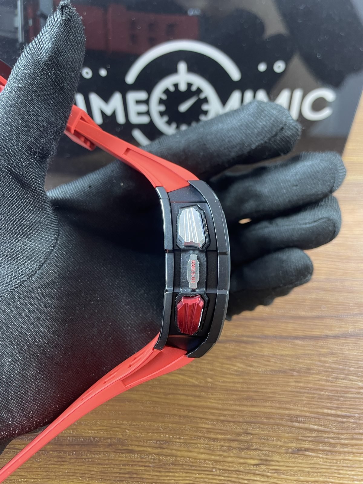 Richard Mille RM RM65-01 replica watch QC detail image 4