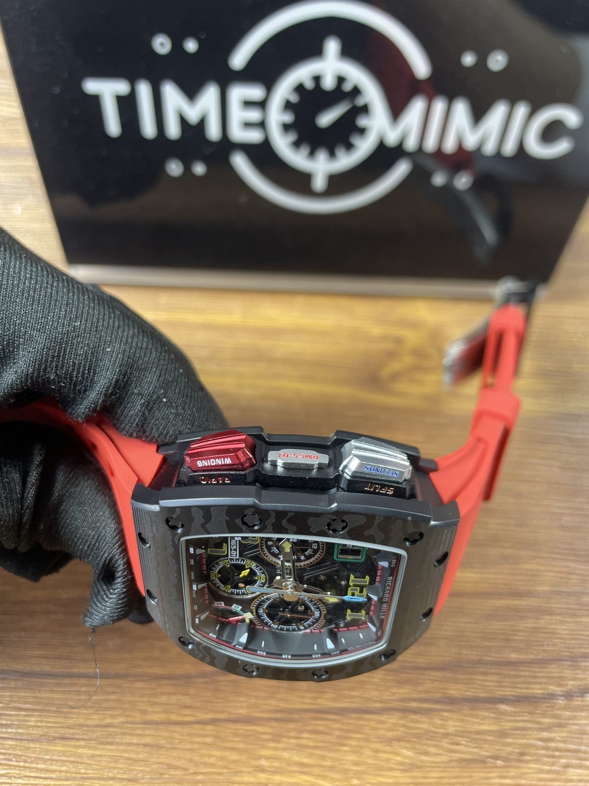 Richard Mille RM RM65-01 replica watch QC detail image 9