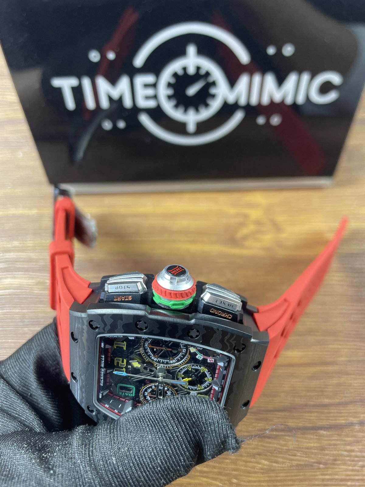 Richard Mille RM RM65-01 replica watch QC detail image 10