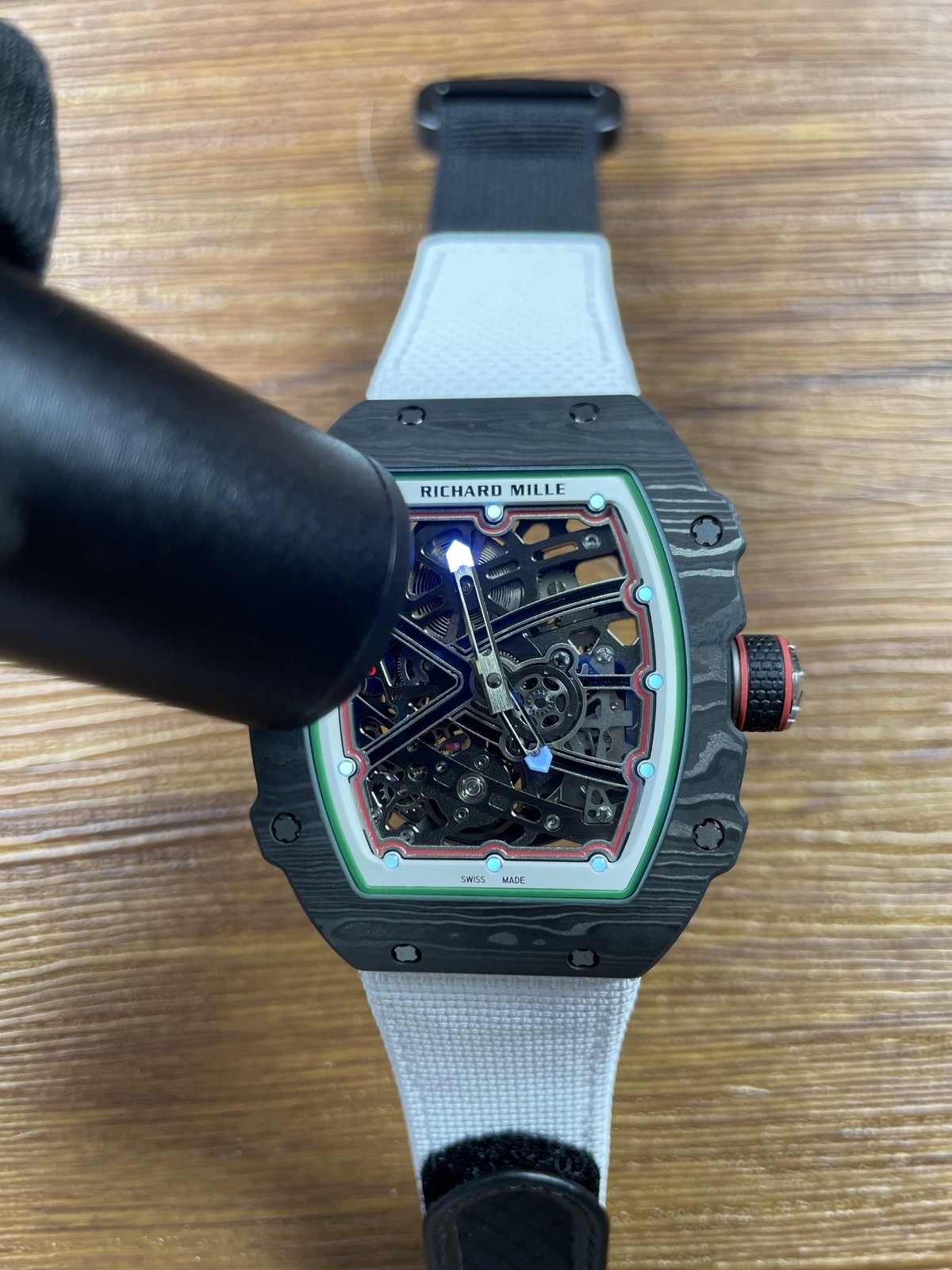 Richard Mille RM RM67-02 replica watch QC detail image 7