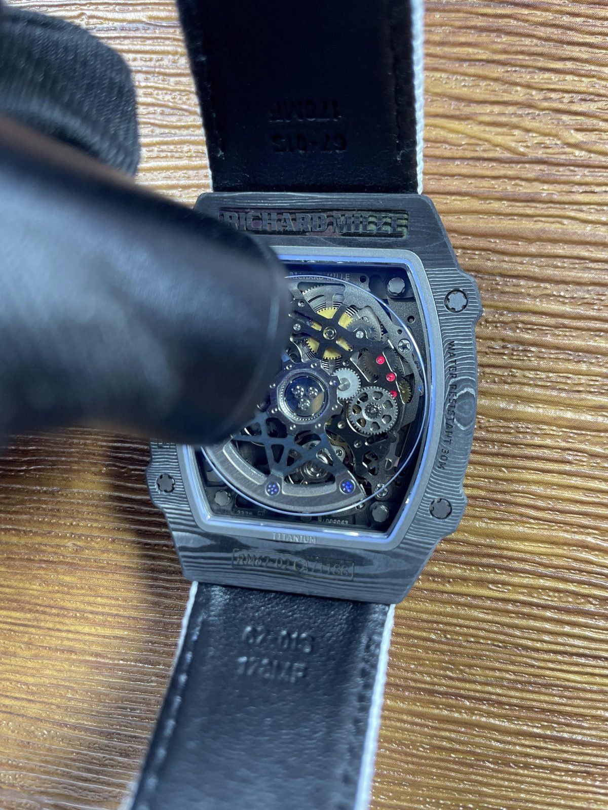 Richard Mille RM RM67-02 replica watch QC detail image 8
