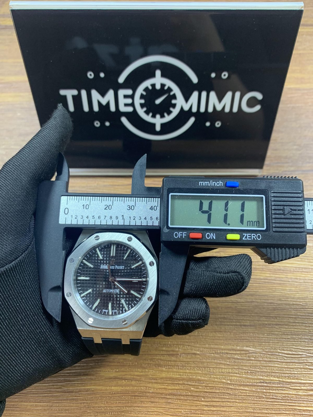 Royal Oak 15400ST replica 41.1 mm case measurement