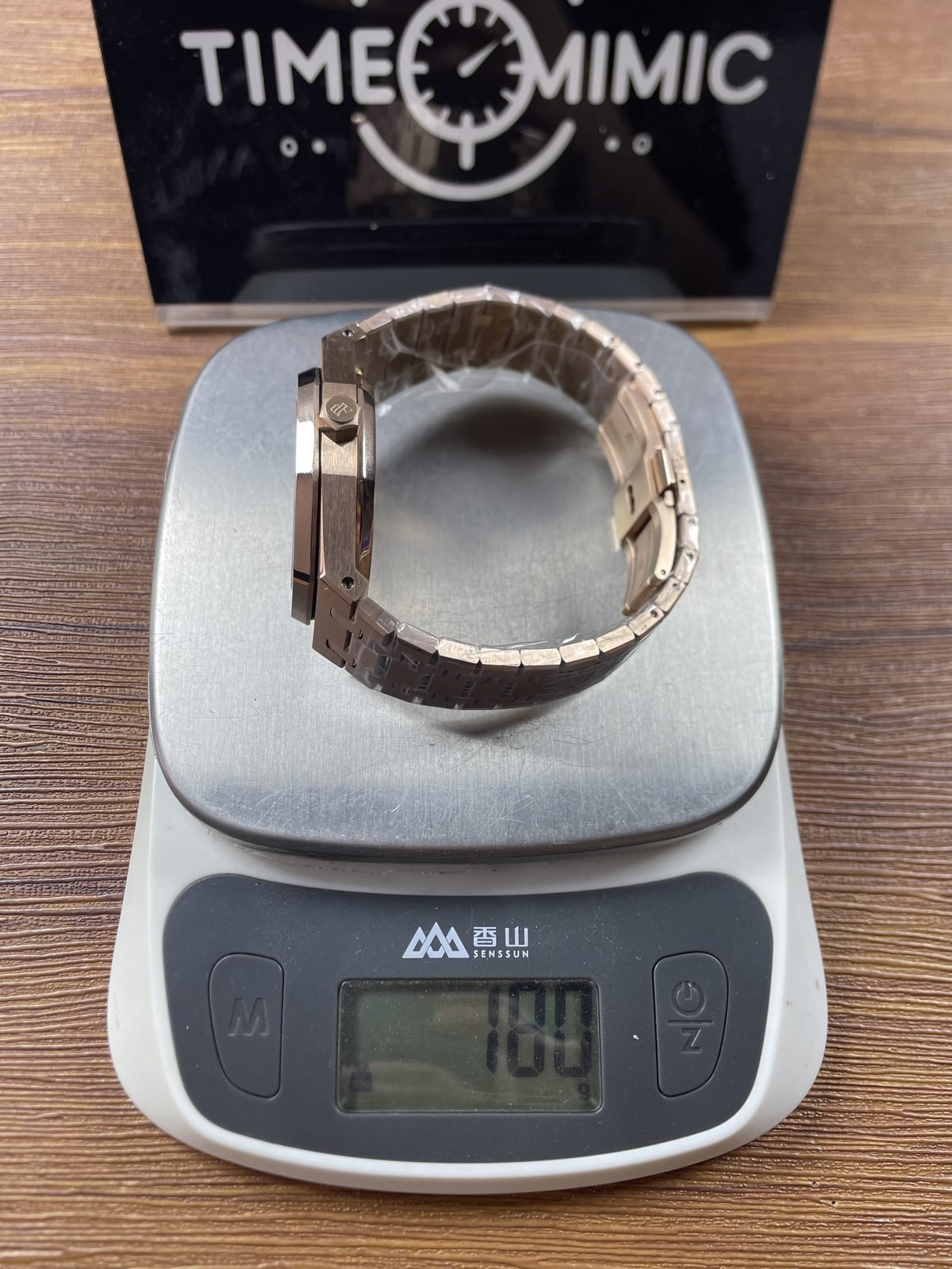 Royal Oak 15407OR replica 140 g sample weight