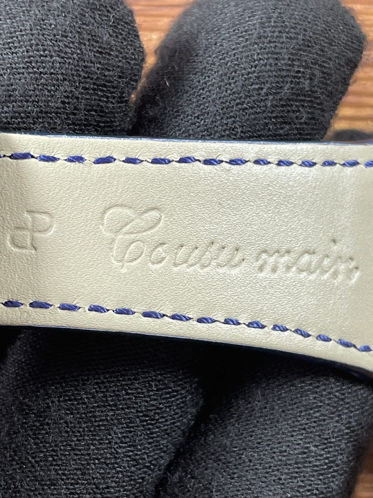 Royal Oak 15510OR D315CR 02 replica light strap lining embossed AP-style and costume wording