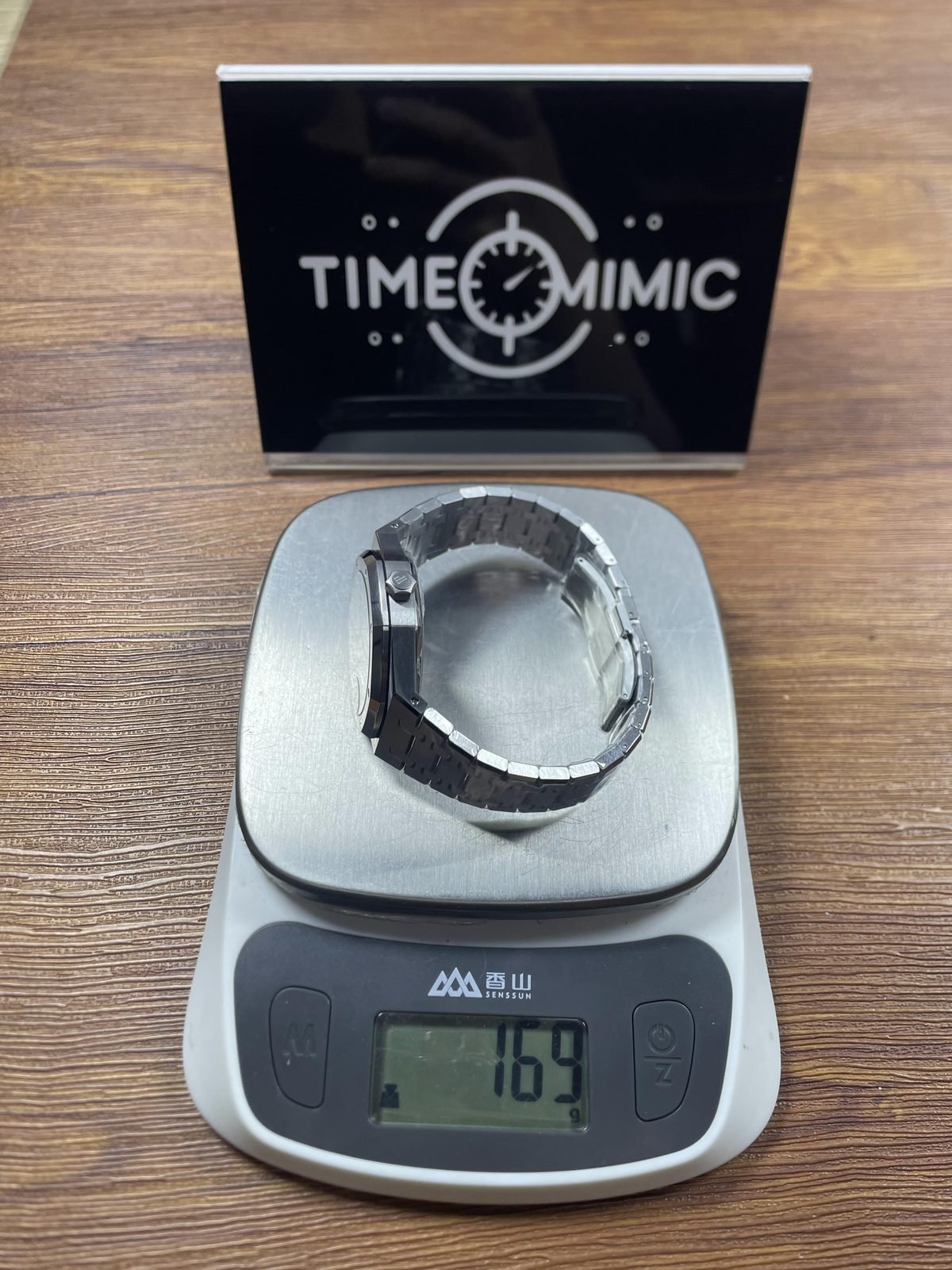 Royal Oak 15510ST 07 replica protected photo sample scale display 169 grams