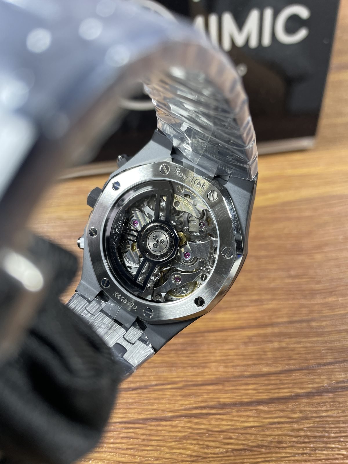 Royal Oak 26240CE replica exhibition back automatic-looking movement caseback X1164774