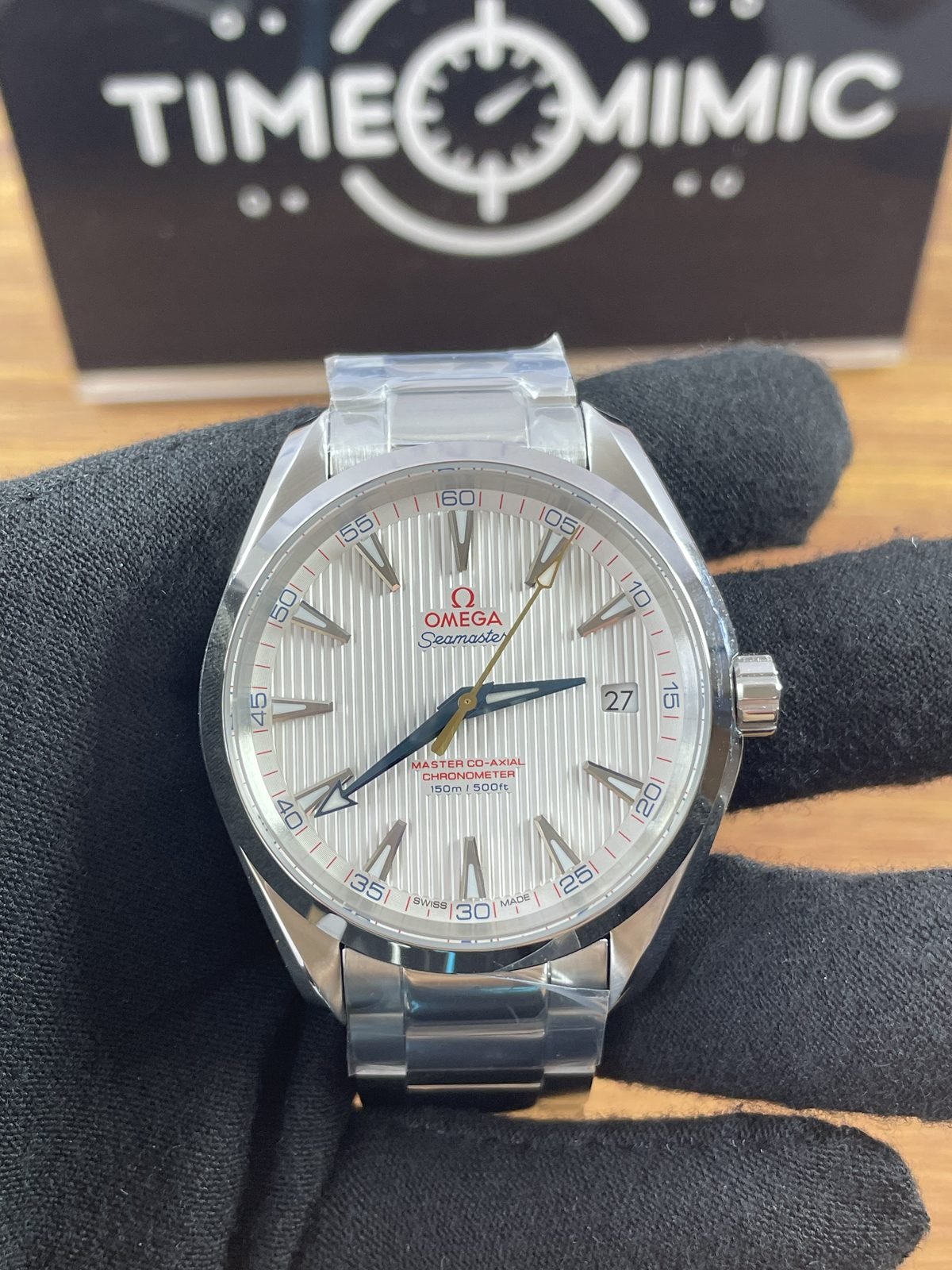 Omega Seamaster Aqua Terra 10-42-21-02-004 replica watch QC detail image 1