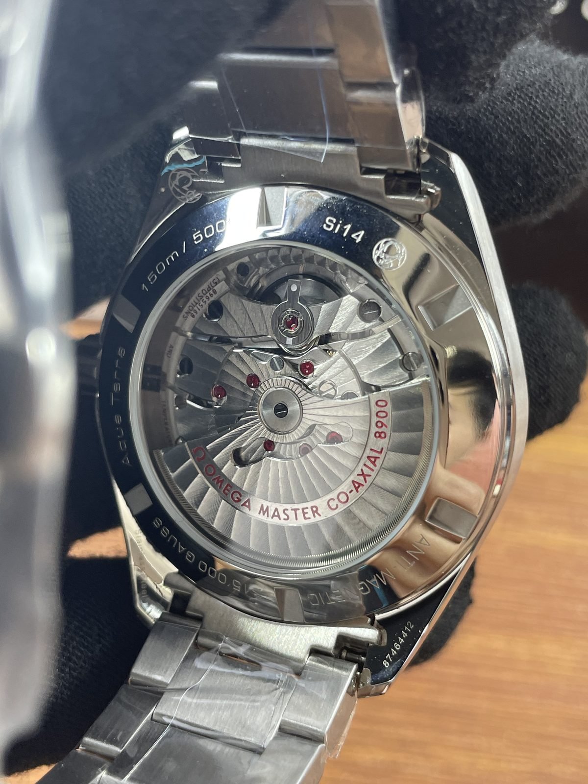 Omega Seamaster Aqua Terra 10-42-21-02-004 replica watch QC detail image 5