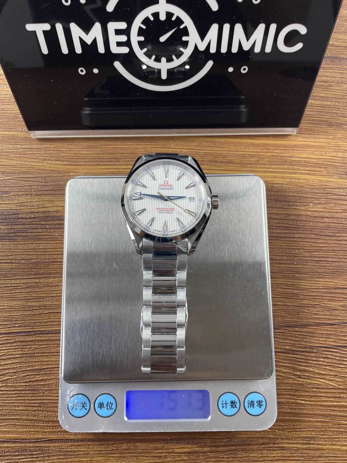 Omega Seamaster Aqua Terra 10-42-21-02-004 replica watch QC detail image 10
