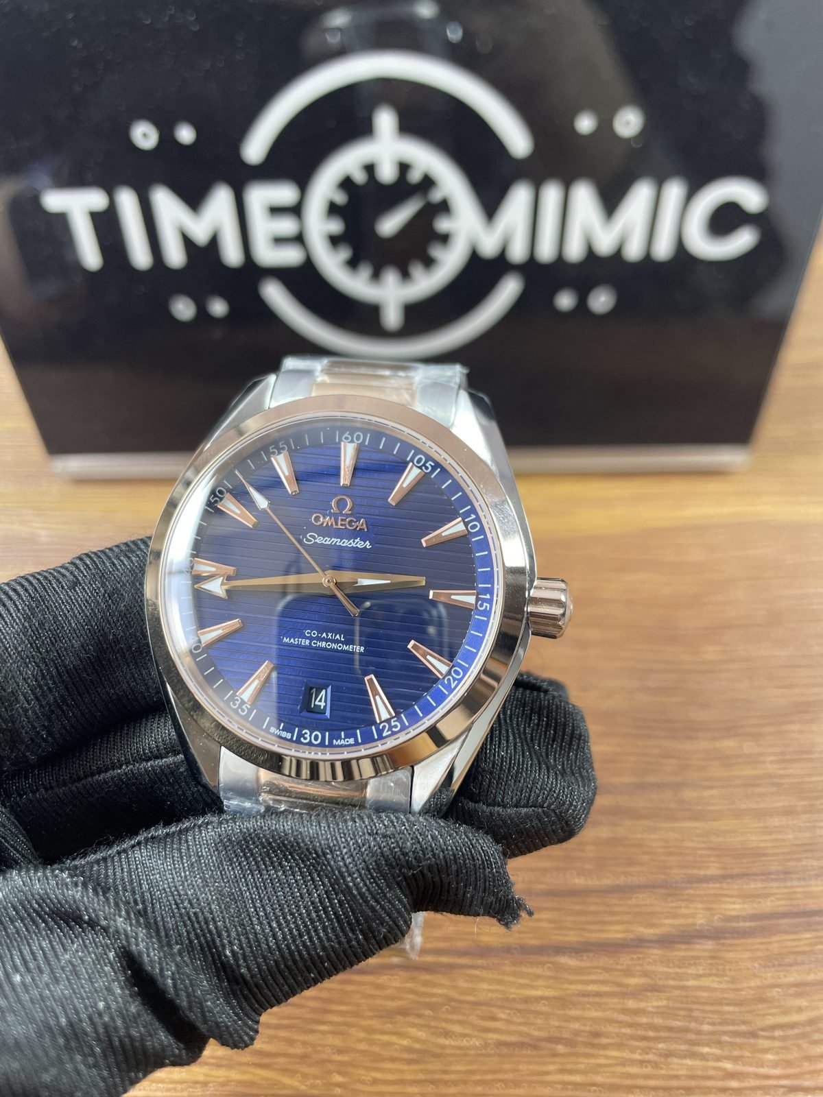 Omega Seamaster Custom Configuration replica watch QC detail image 5