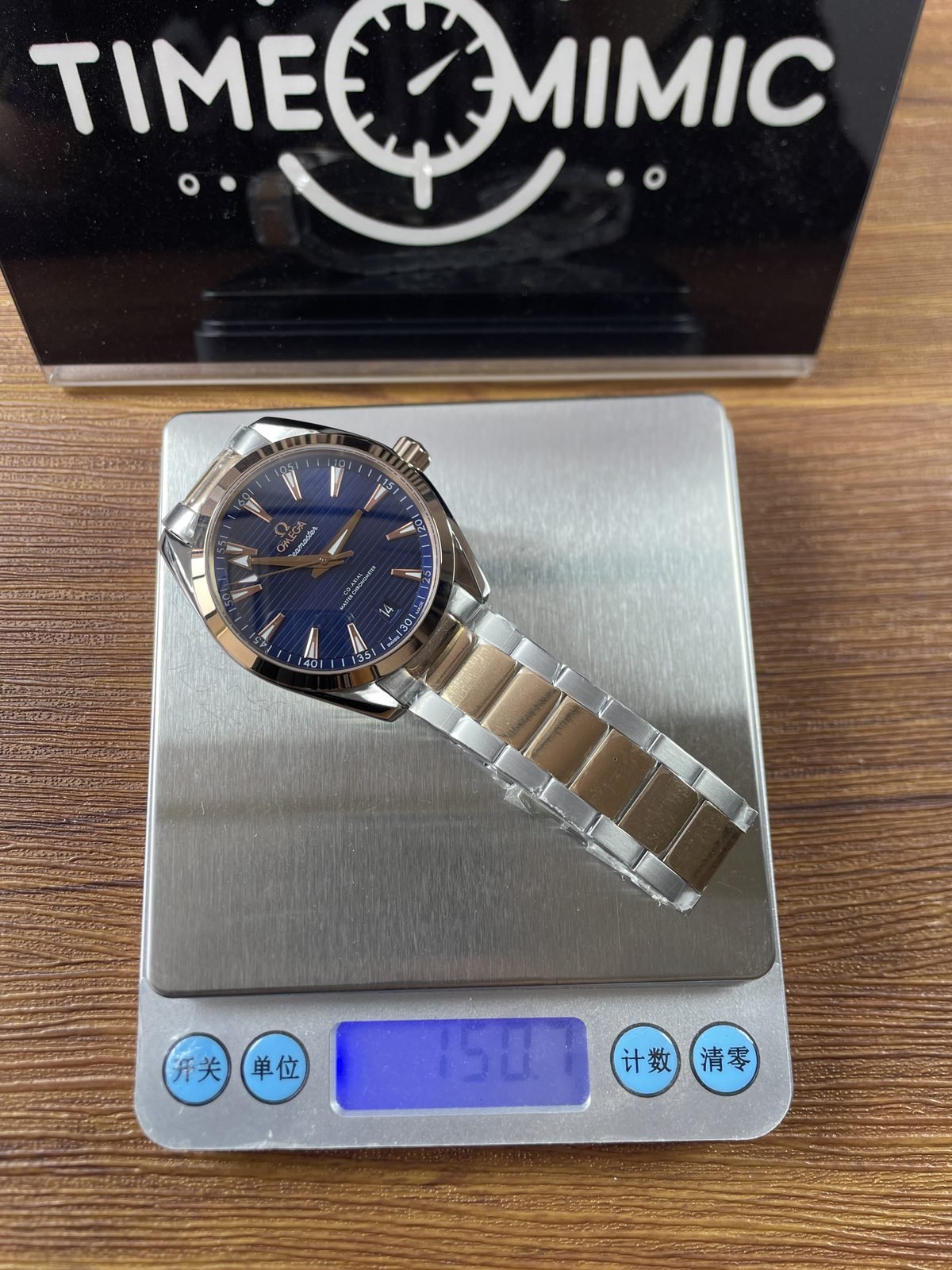 Omega Seamaster Custom Configuration replica watch QC detail image 9