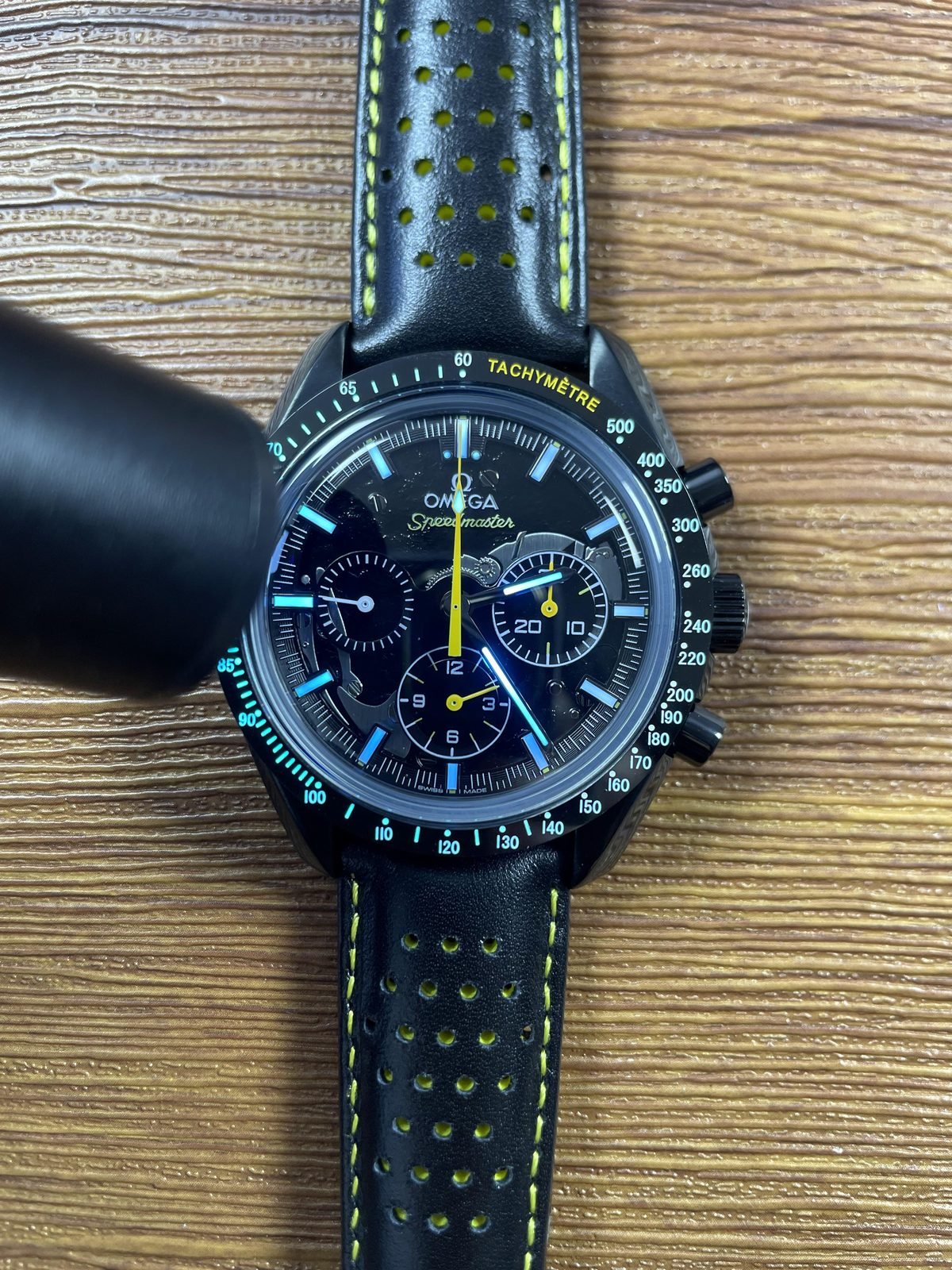 Omega Speedmaster 311-92-44-30-01-001 replica watch QC detail image 7