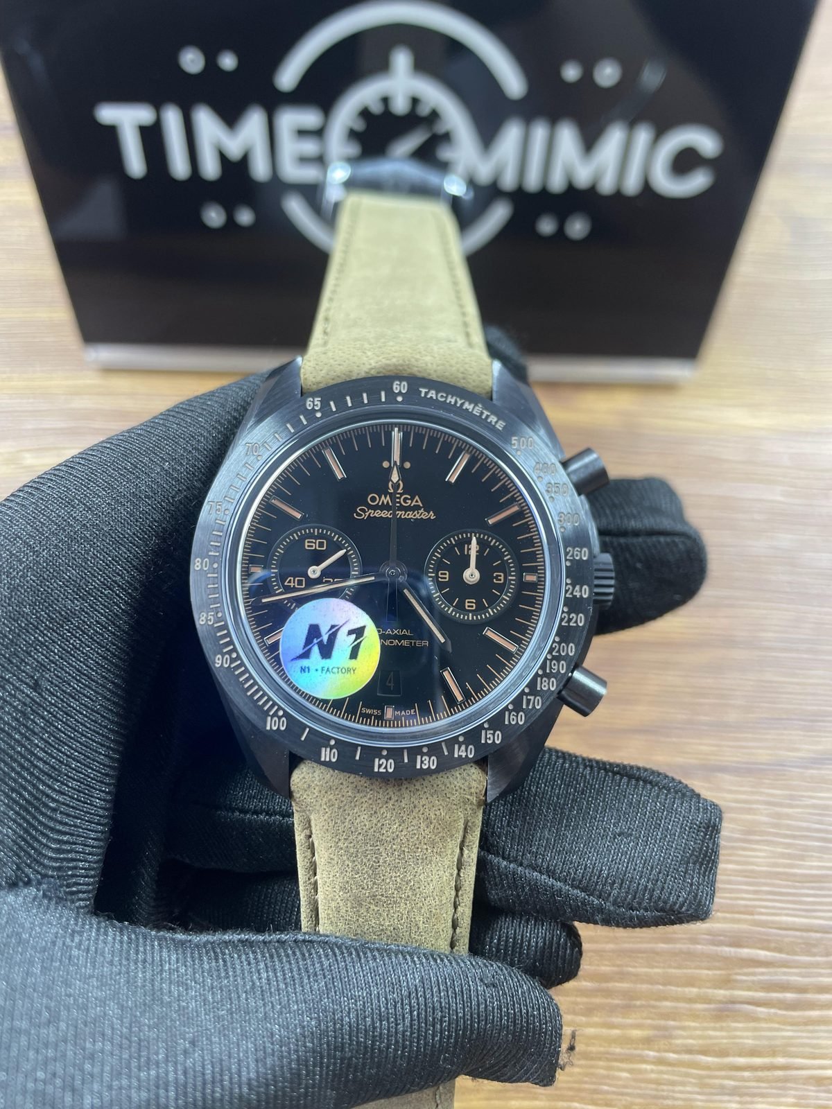 Omega Speedmaster 311-92-44-51-01-006 replica watch QC detail image 1