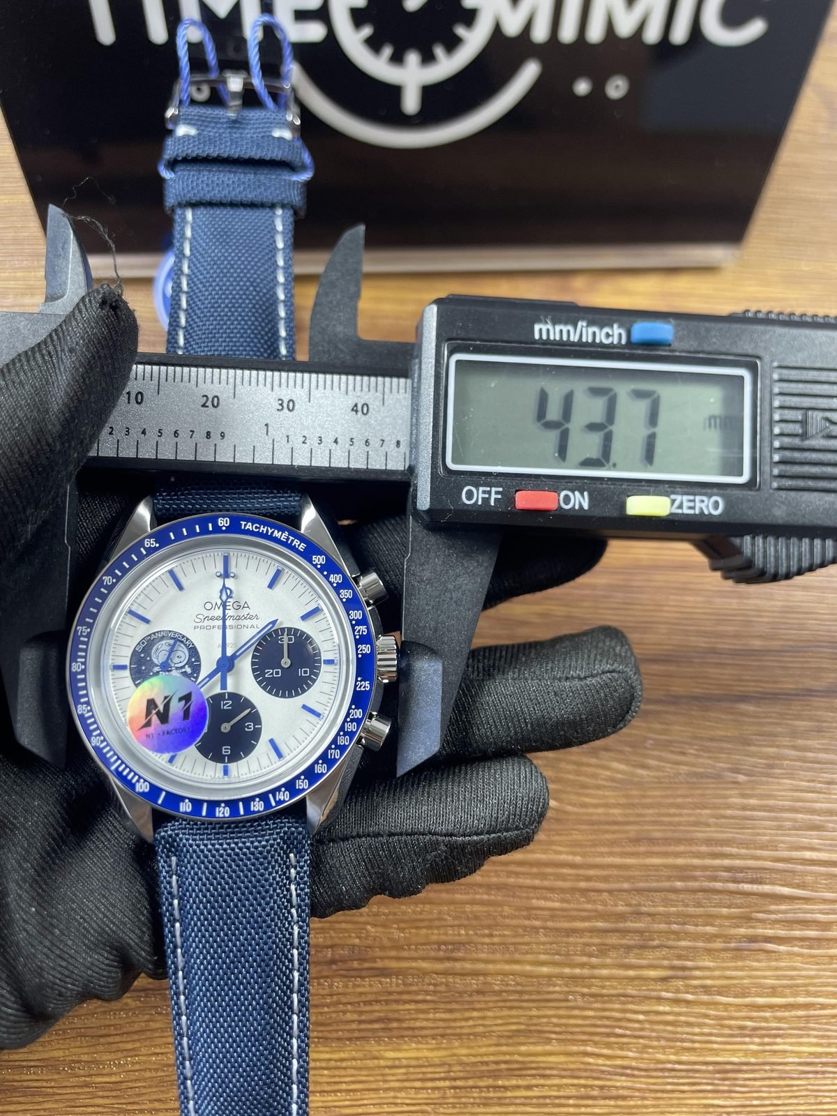 Omega Speedmaster Custom Configuration replica watch QC detail image 6