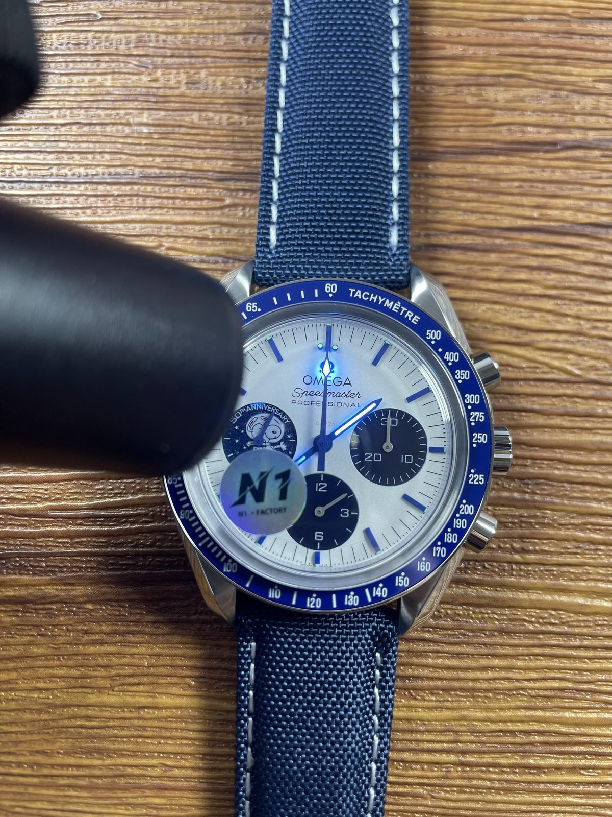 Omega Speedmaster Custom Configuration replica watch QC detail image 9